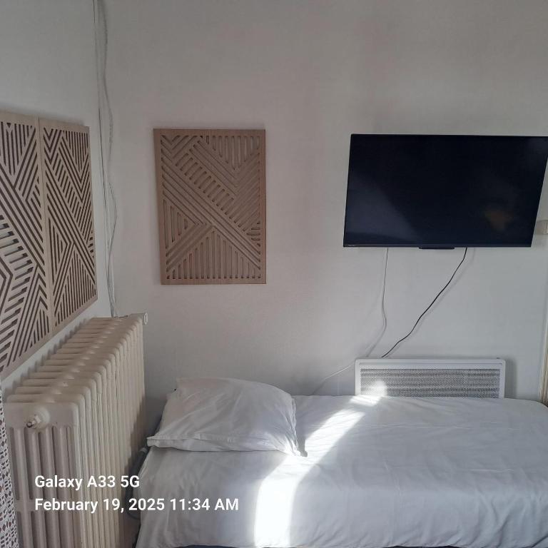 Postel nebo postele na pokoji v ubytování VILLULA