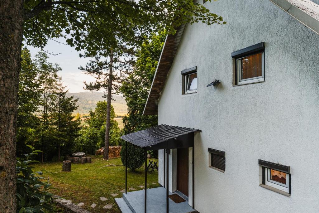 Příroda nedaleko prázdninového domu