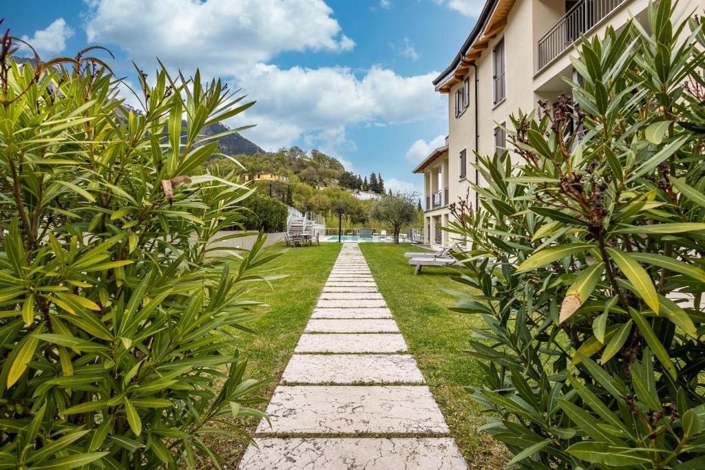 Ogród w obiekcie Residence La Villa Principe