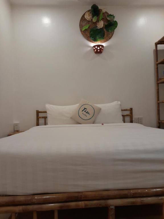 Postel nebo postele na pokoji v ubytování Tâm Homestay