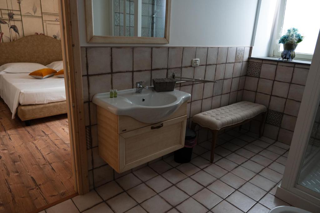 Kúpeľňa v ubytovaní B&B Donna Cinzia