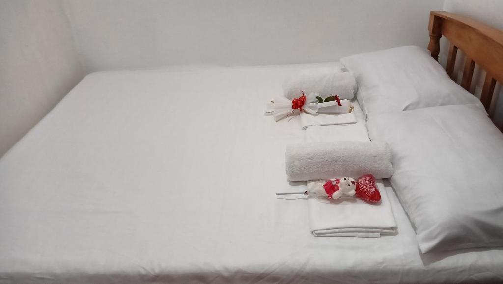 Postel nebo postele na pokoji v ubytování RM Homestay