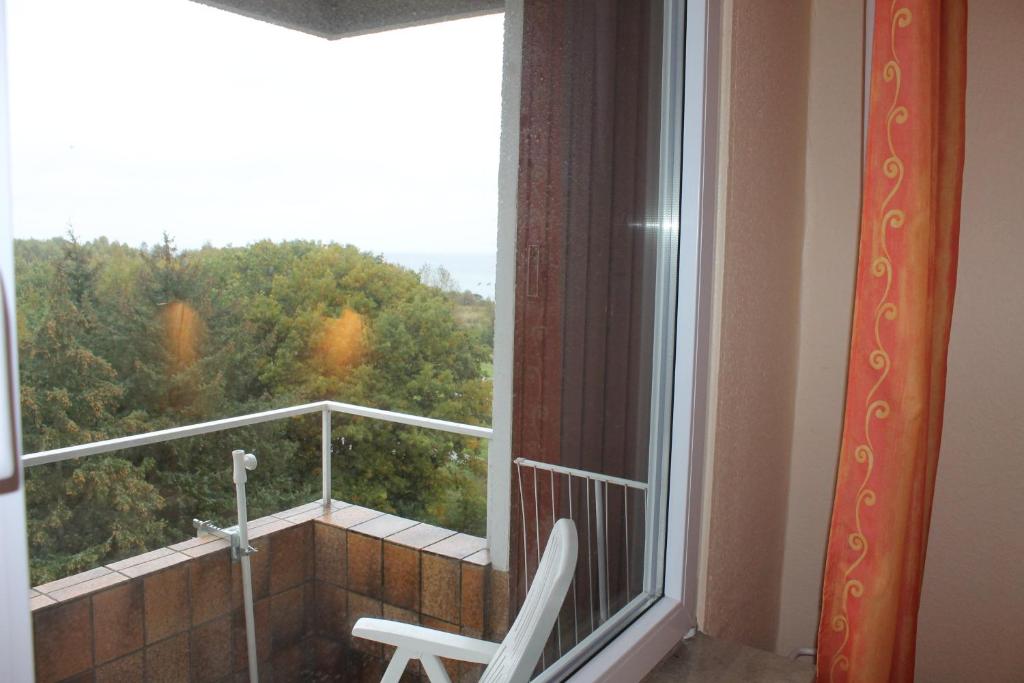Balkón nebo terasa v ubytování Hanseat II App 184 "Meerblick Grömitz"