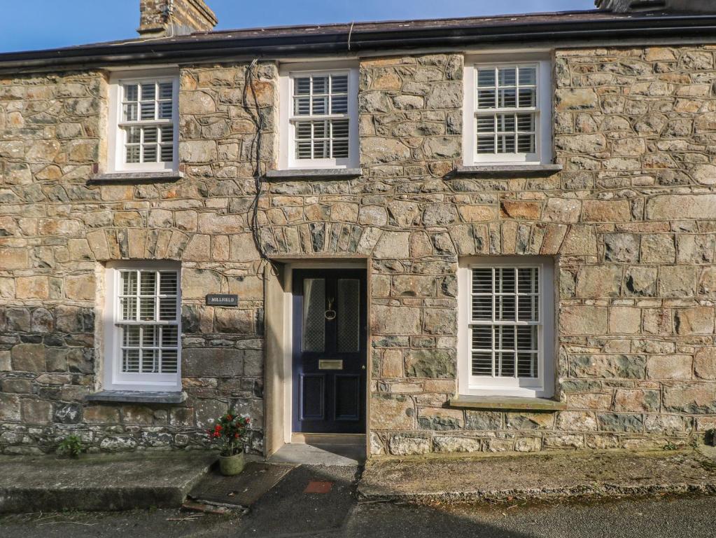 Bygningen som feriehuset ligger i