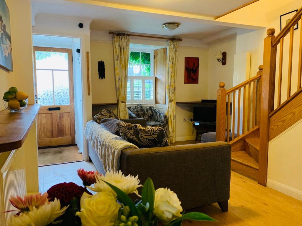 Posezení v ubytování Maypole Cottages - No 12 Broad Street