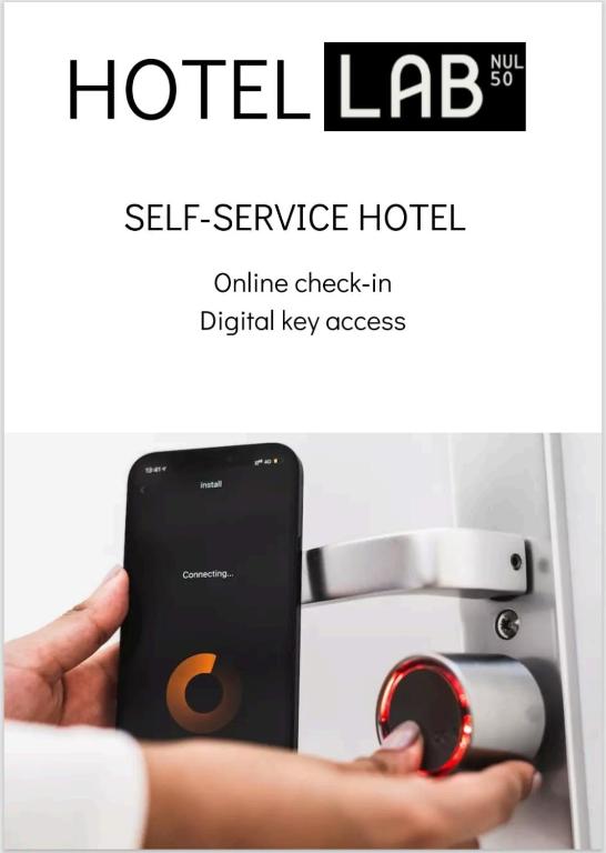 LABnul50 self check-in hotel Groningen - Resim 2