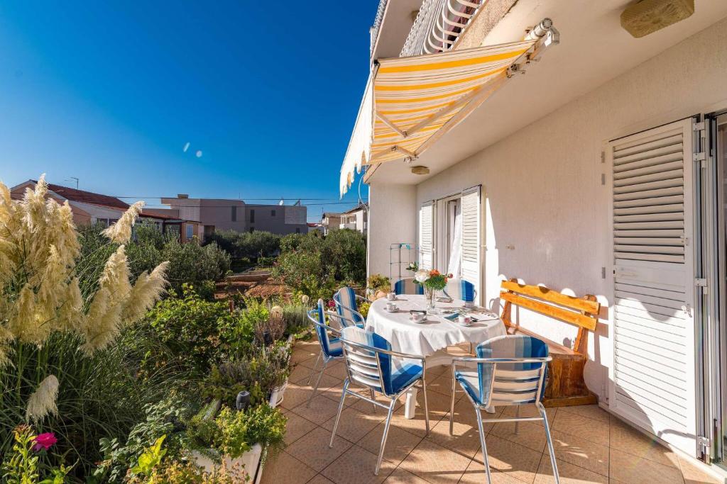 Balkón alebo terasa v ubytovaní Family Apartments Barbarella