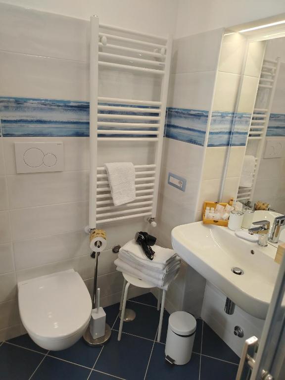 Koupelna v ubytování B&B Valentì