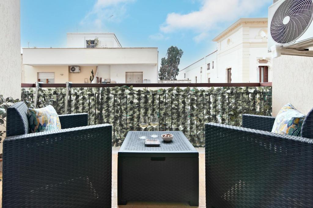 A seating area at B&B Kalurya - Lecce Selection