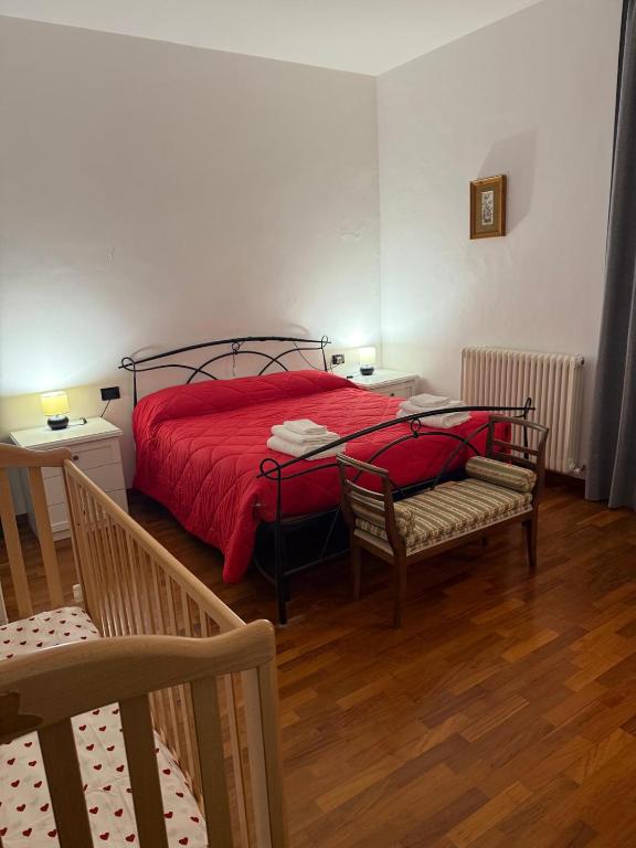 Posteľ alebo postele v izbe v ubytovaní Abruzzo - Teramo tra Mare e Monti