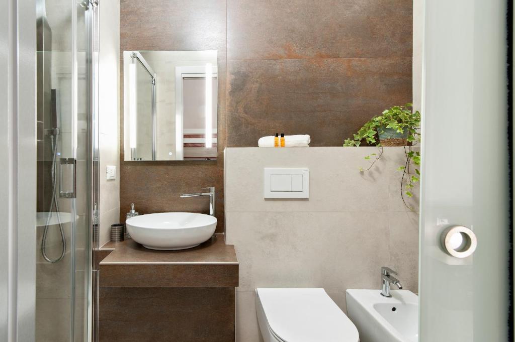A bathroom at B&B Kalurya - Lecce Selection
