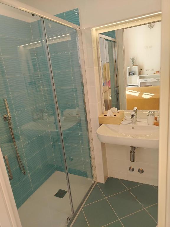 Koupelna v ubytování B&B Valentì