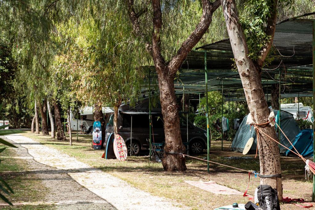 Zahrada ubytování Villaggio Camping Spiaggia Lunga