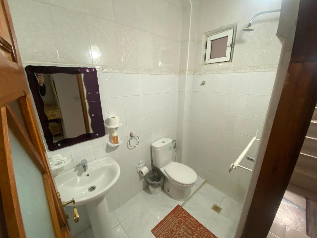 Koupelna v ubytování Hotel Casa Khaldi