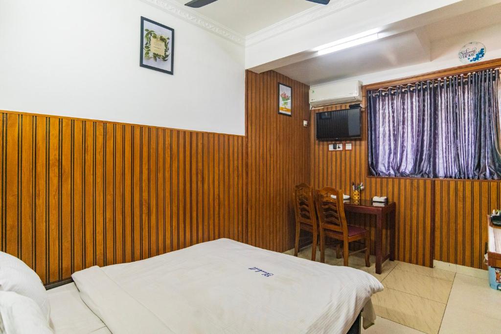 Postel nebo postele na pokoji v ubytování Blue Bell Hotel