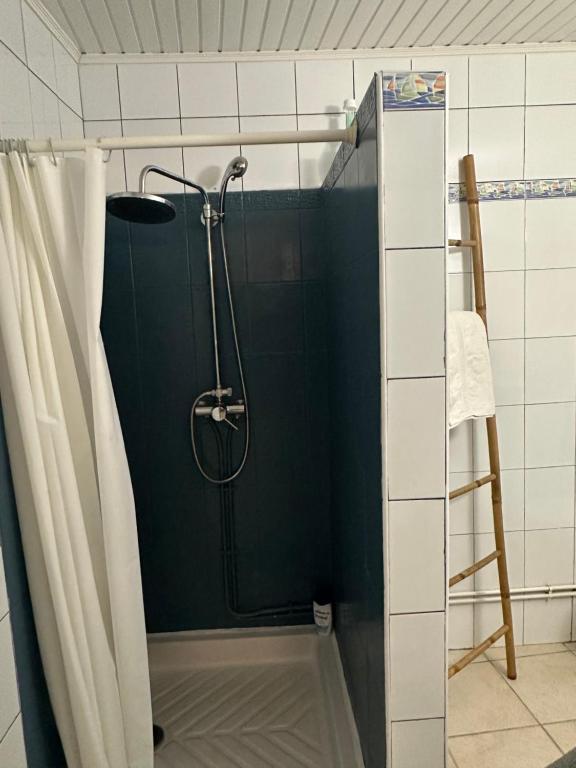 Koupelna v ubytování Appartement avec piscine