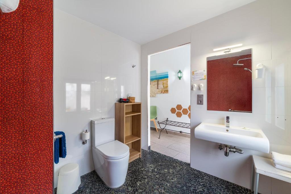 Koupelna v ubytování Boutique Hotel El Olivar