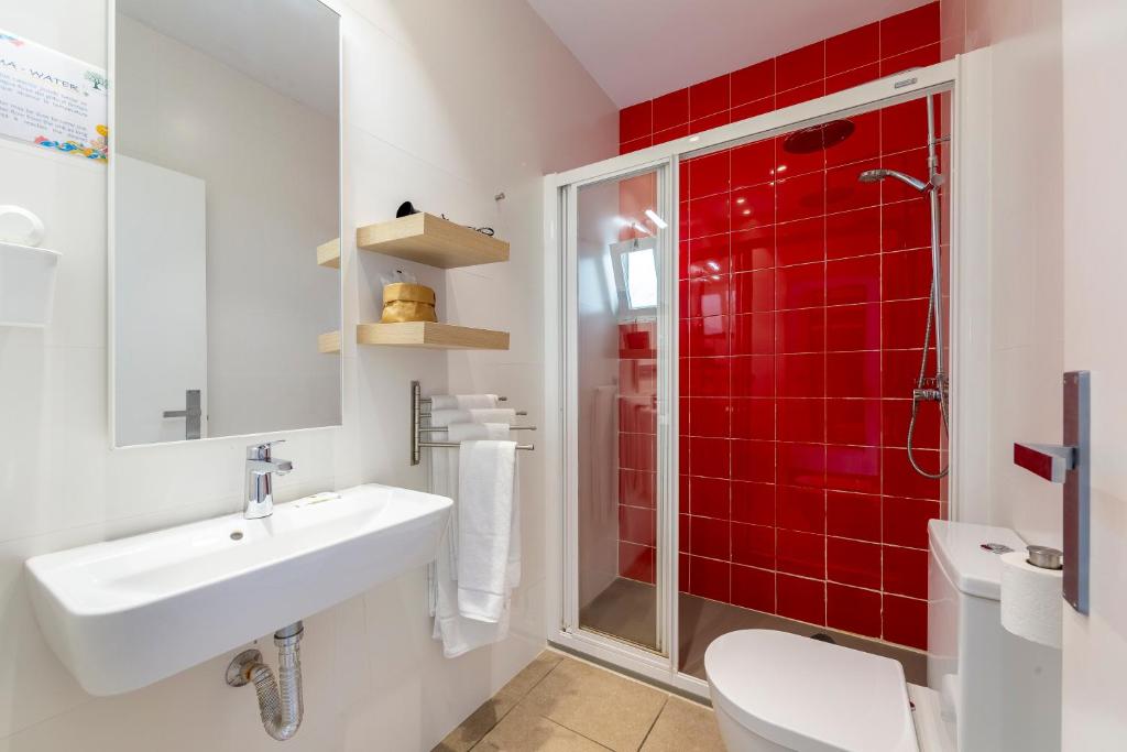 Koupelna v ubytování Boutique Hotel El Olivar