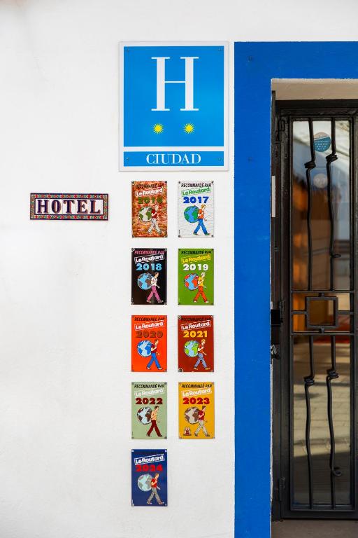 Certifikát, hodnocení, plakát nebo jiný dokument vystavený v ubytování Boutique Hotel El Olivar