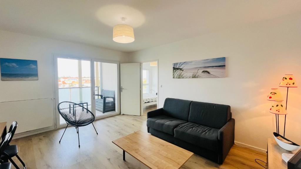 Et opholdsområde på Le Lumina du centre bourg