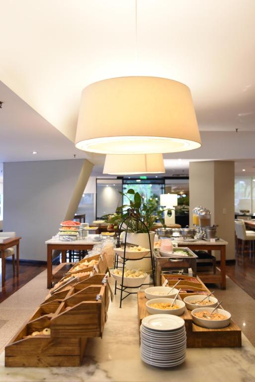 Posezení v ubytování Hotel Guarani Asuncion