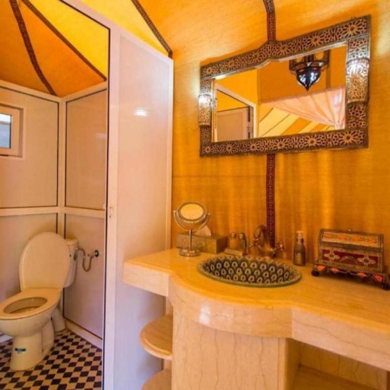 Koupelna v ubytování Luxury Trippers Camp