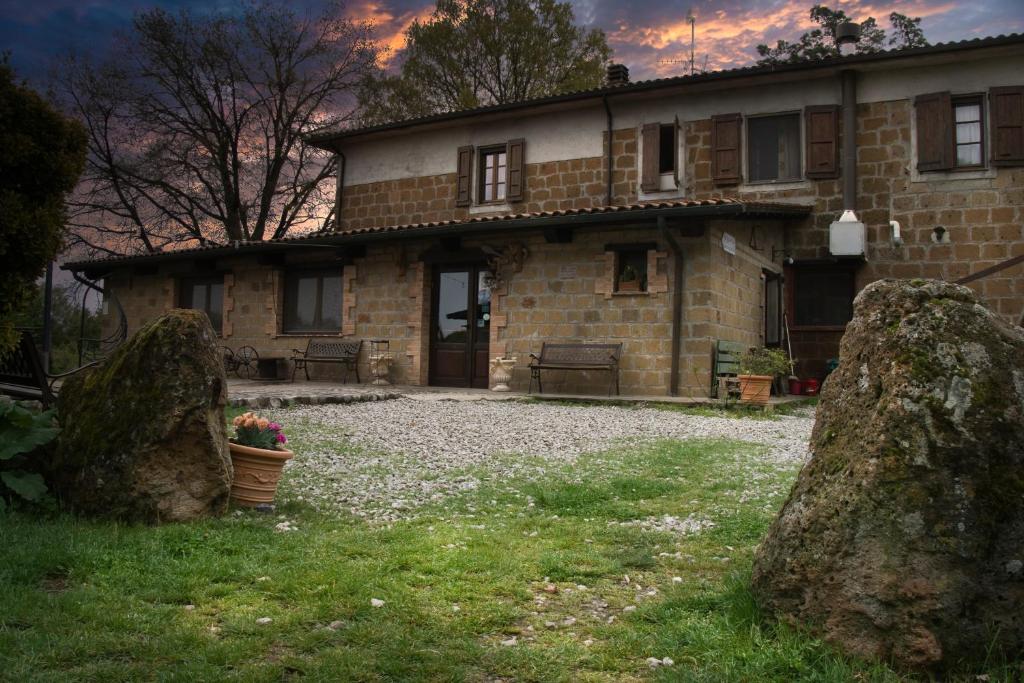 Zahrada ubytování Bio Agriturismo Aia del Tufo