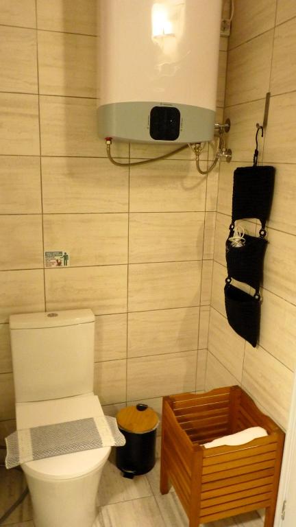 Koupelna v ubytování To Portoni Guesthouse