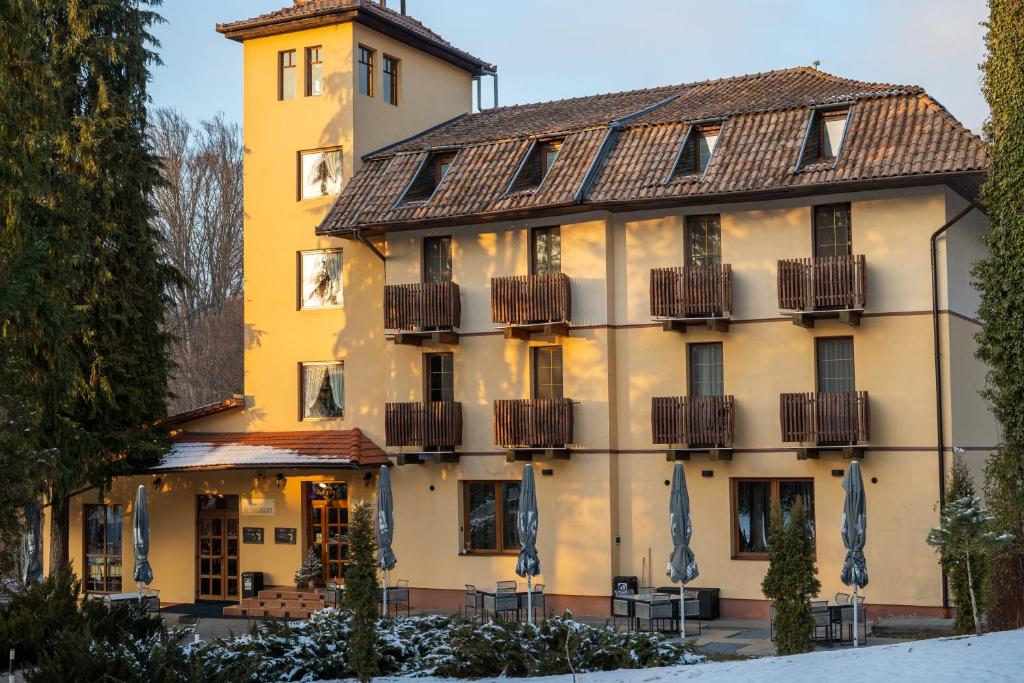 Budova, kde se hotel nachází