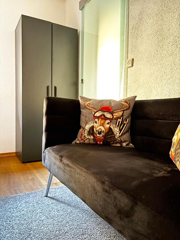Posezení v ubytování Lechtaler Alpenblick Landeck - Privatzimmer & Ferienwohnung