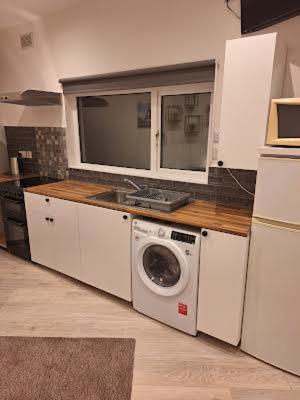 Kuchyň nebo kuchyňský kout v ubytování Hopes room