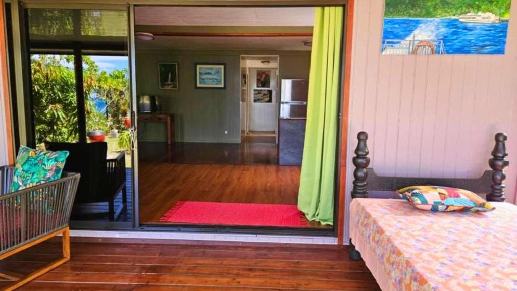 Balkón nebo terasa v ubytování MOOREA - Fare Nihei
