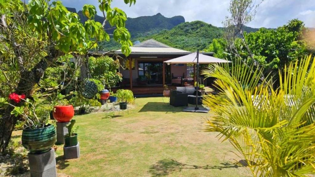 Zahrada ubytování MOOREA - Fare Nihei