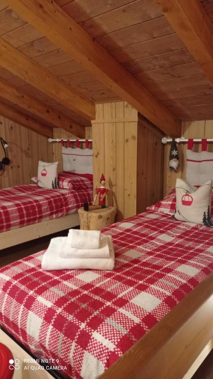 Postel nebo postele na pokoji v ubytování Casa San Bartolomè