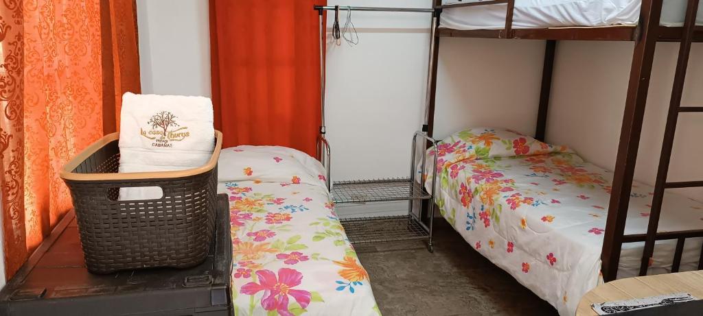 Postel nebo postele na pokoji v ubytování La Casa de Thurys