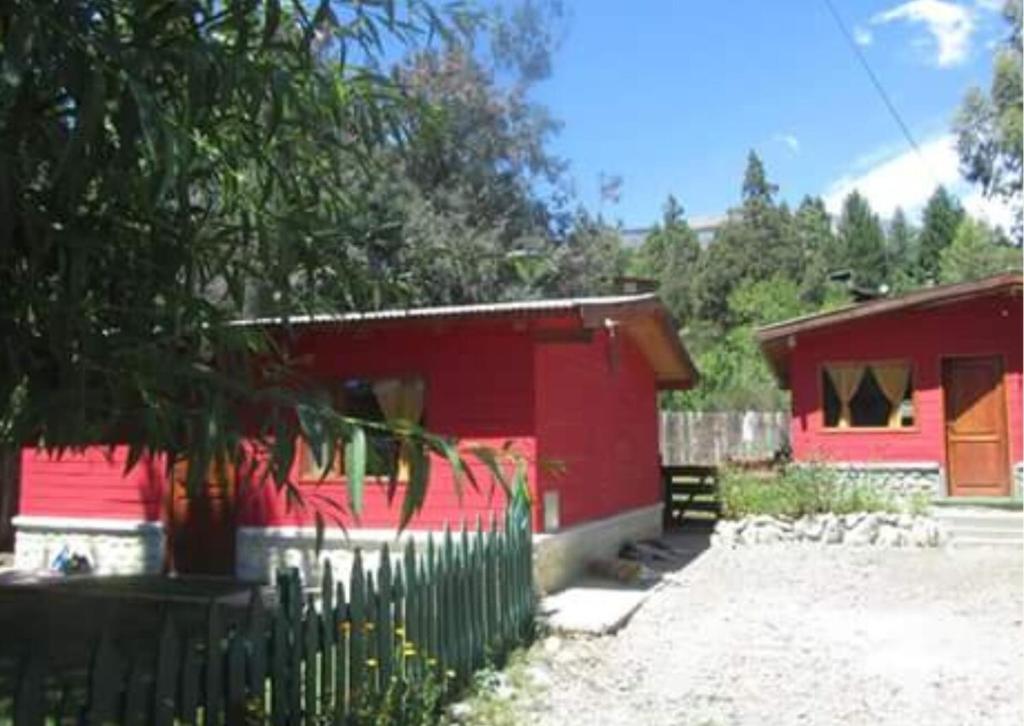 Bygningen som chaletet ligger i