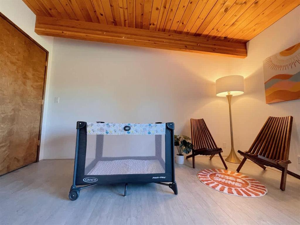 Postel nebo postele na pokoji v ubytování PA Kirks Bluff