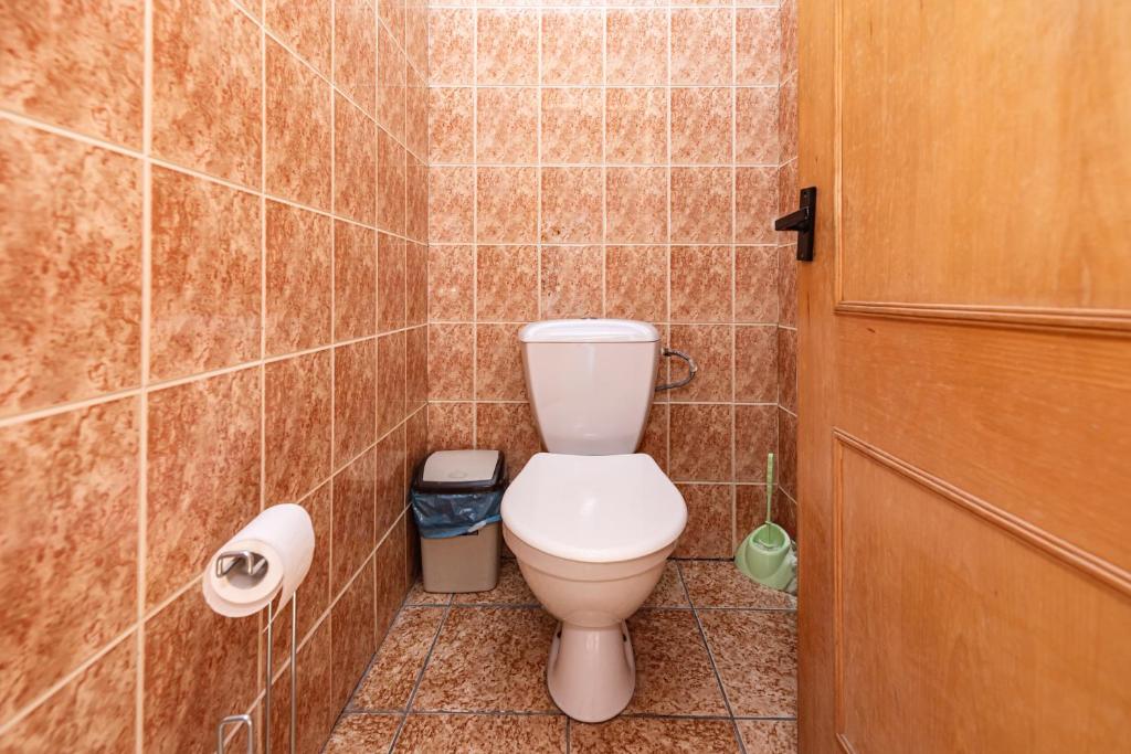 Koupelna v ubytování Vilnius Hostel
