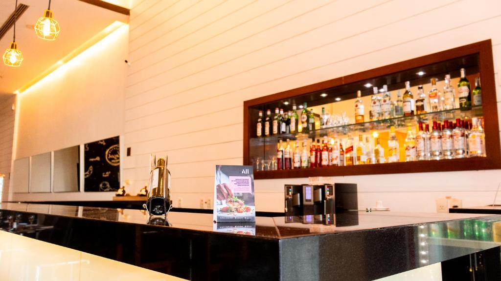 Lounge nebo bar v ubytování Mercure Macae