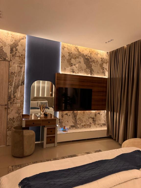 Postel nebo postele na pokoji v ubytování I bed