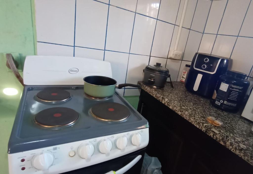 Kuchyň nebo kuchyňský kout v ubytování Casa Rural Arturo