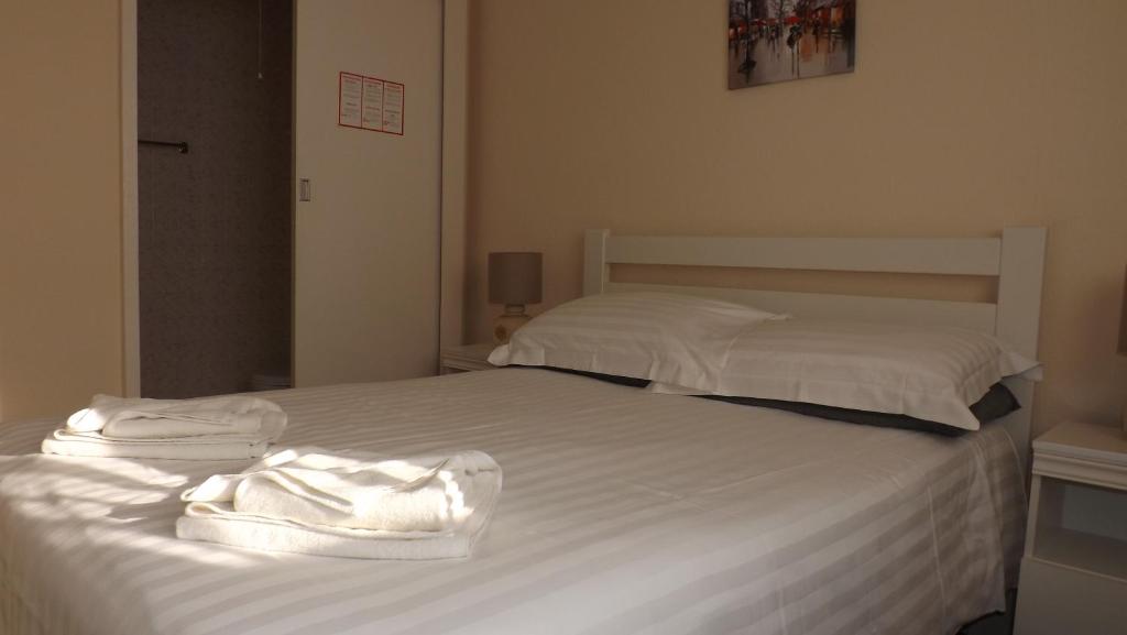 Postel nebo postele na pokoji v ubytování Seawold Guest House