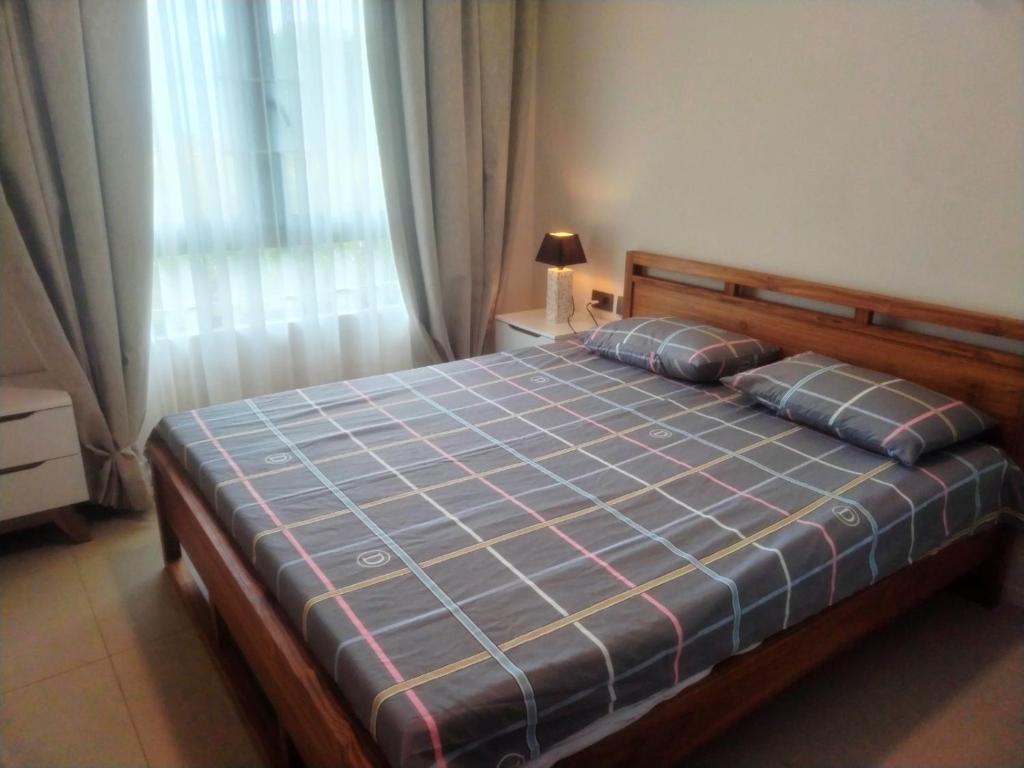 Postel nebo postele na pokoji v ubytování Sky Sunrise two rooms apartment