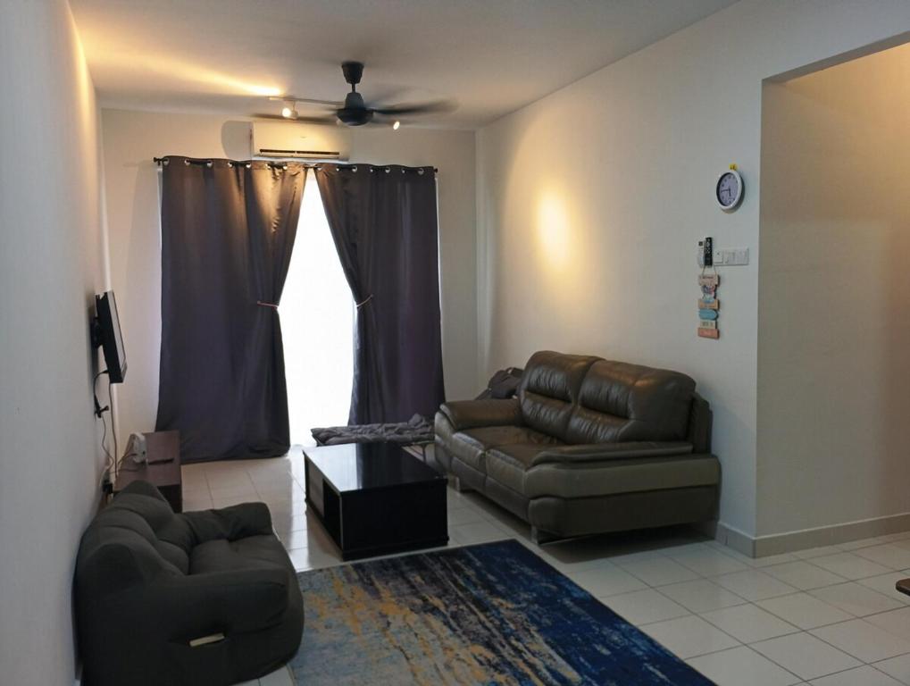 Χώρος καθιστικού στο mazya homestay