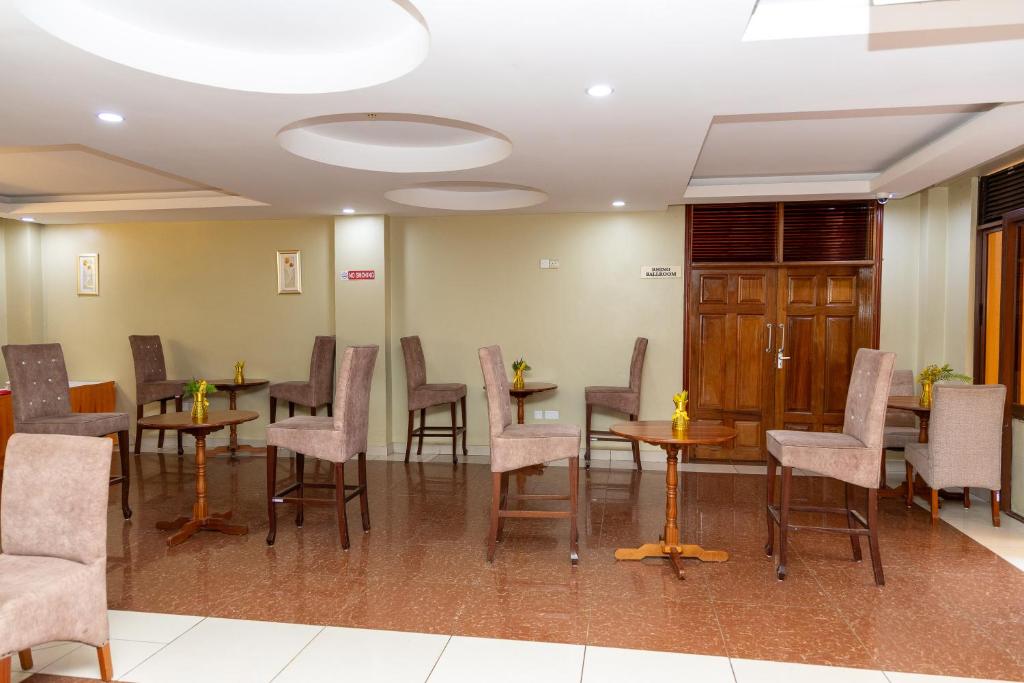Posezení v ubytování Maxland Hotel