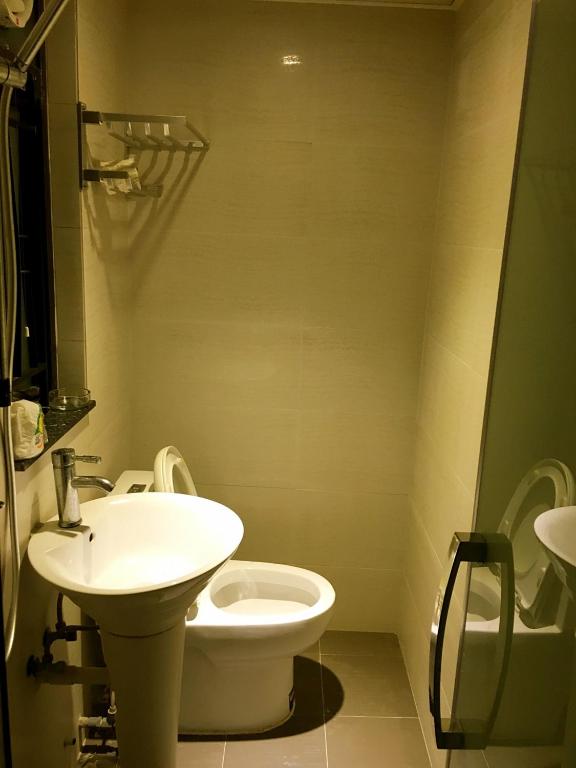 Vannituba majutusasutuses 香港金門賓館 KamMun Guest House