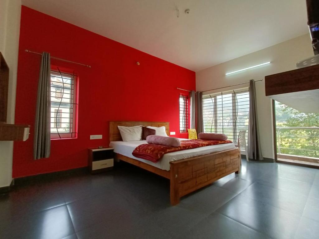 Postel nebo postele na pokoji v ubytování Serenity inn