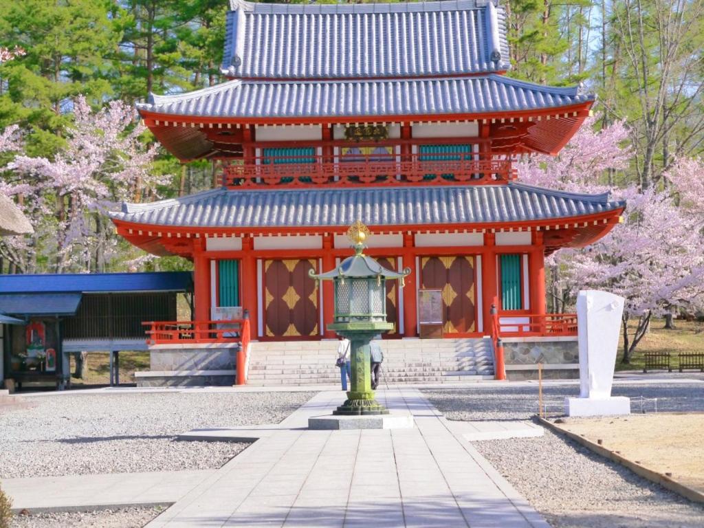 Zahrada ubytování Tateshina Shinyu Onsen