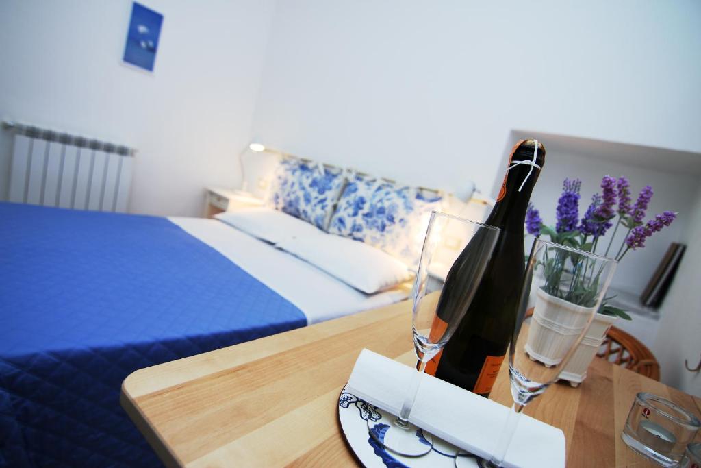 Postel nebo postele na pokoji v ubytování SoleMare