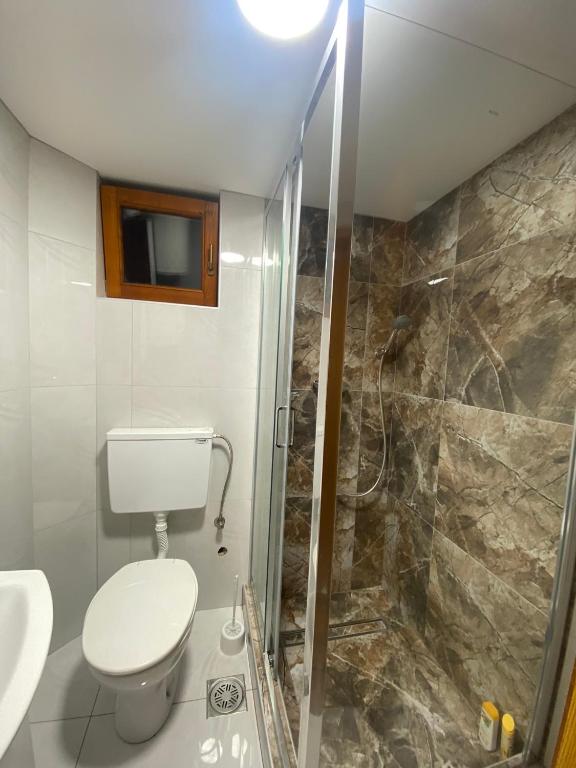 Koupelna v ubytování Apartman Vesna